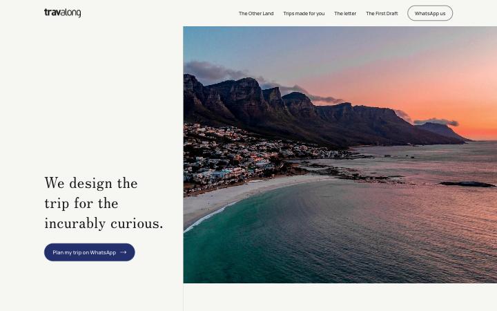 Homepage A1 on a laptop