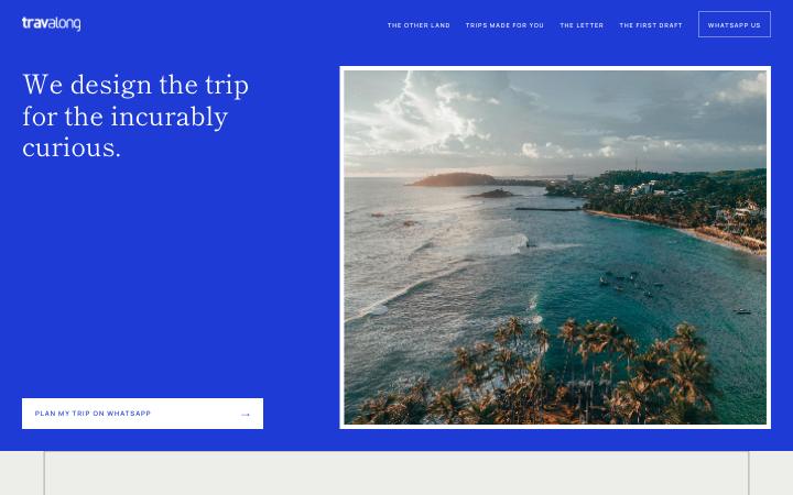 Homepage A2 on a laptop